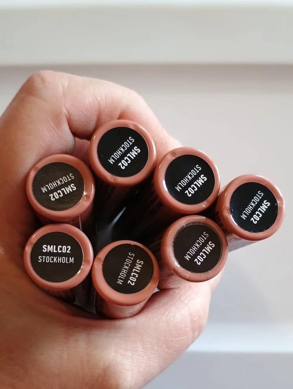 7 x NYX Soft Matte Lip Cream, Stockholm